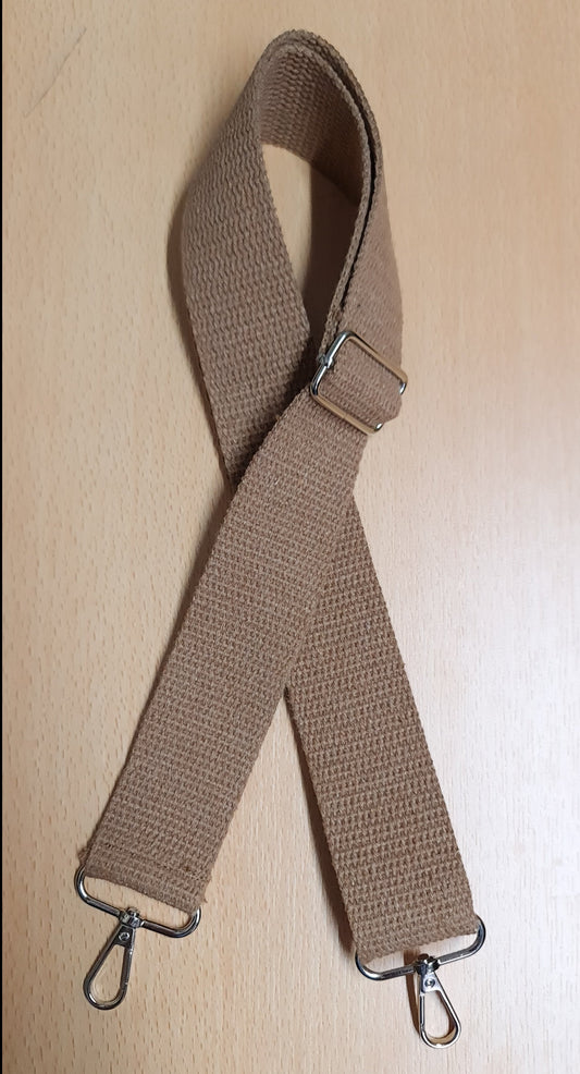 Düz Renk Dokuma Çanta Askısı (115 cm)