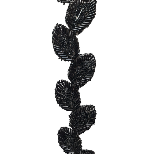 Kendinden Yapışkanlı Yaprak Desenli Taşlı Şerit (193)