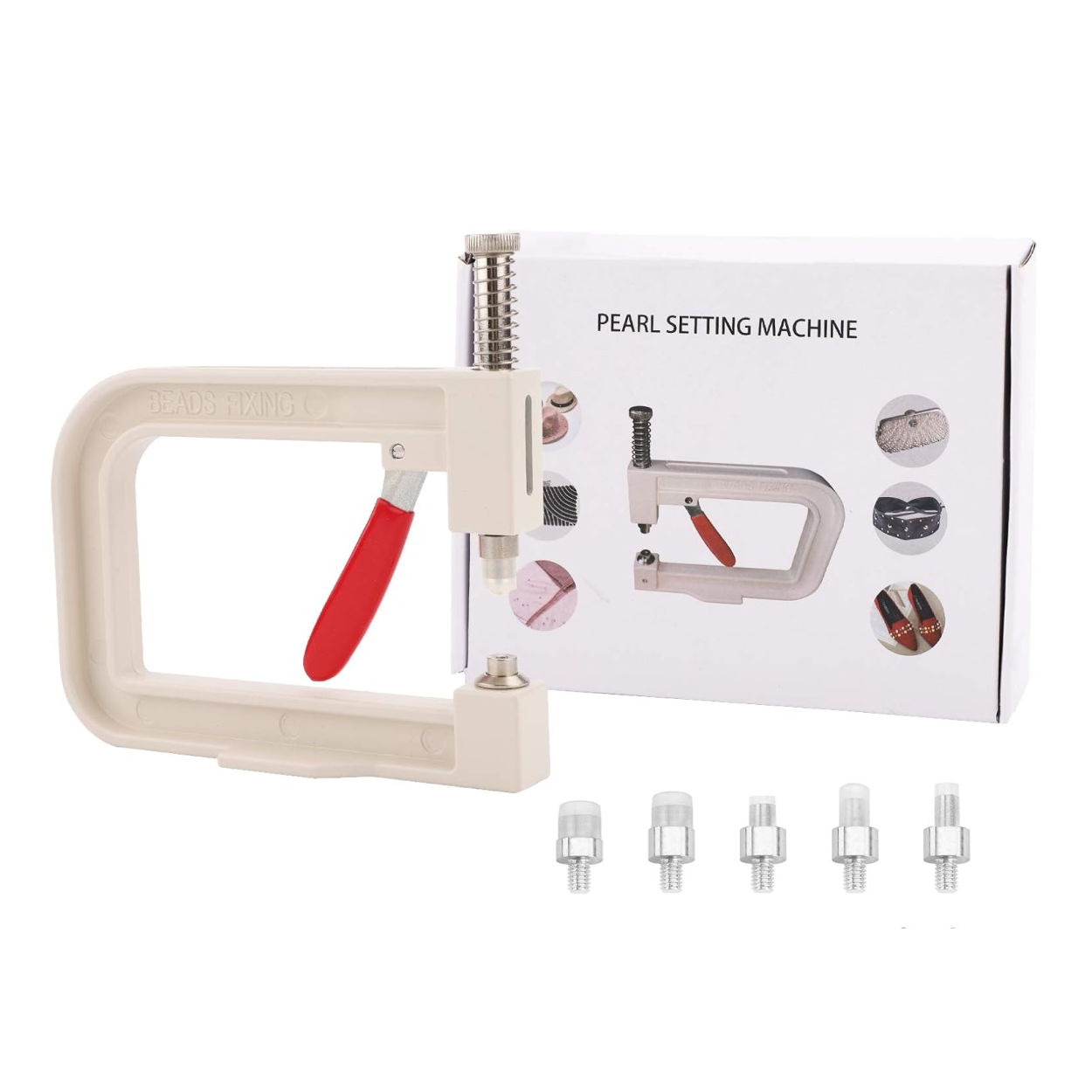 İnci Çakma Makinesi, İnci Pensesi - 5 Değişik İnci Kalıbıyla beraber