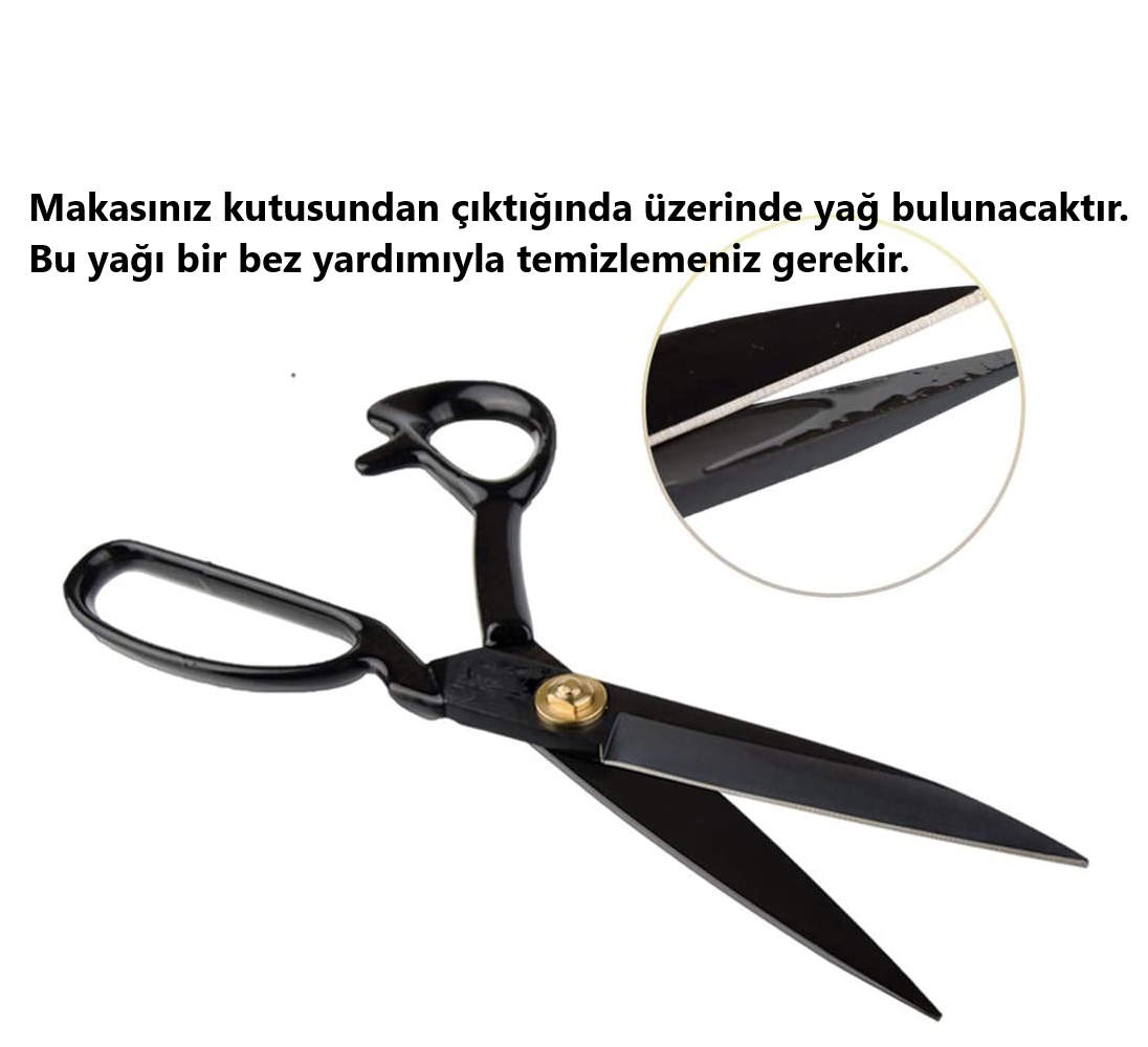 Profesyonel Kumaş Makası - Profesyonel Çok keskin Terzi Makası