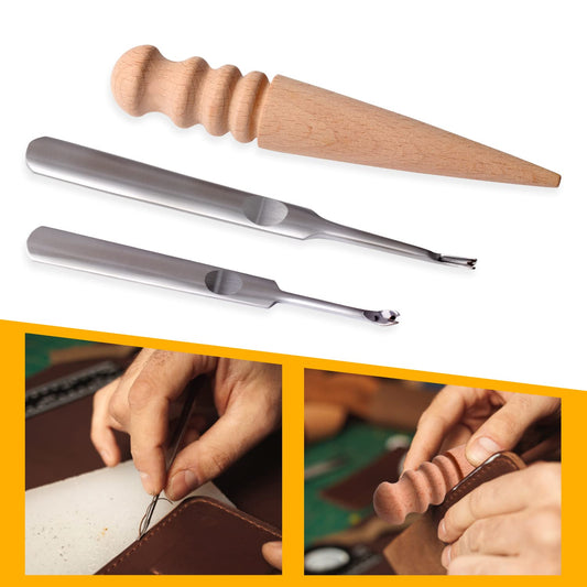 Deri Hobi İçin 18 Parça Başlangıç Seti