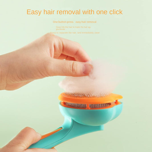 Gigi Panda Evcil Hayvan Tüy Alma Tarağı - Kendini Temizleyen Kedi Köpek Tüy Tarağı