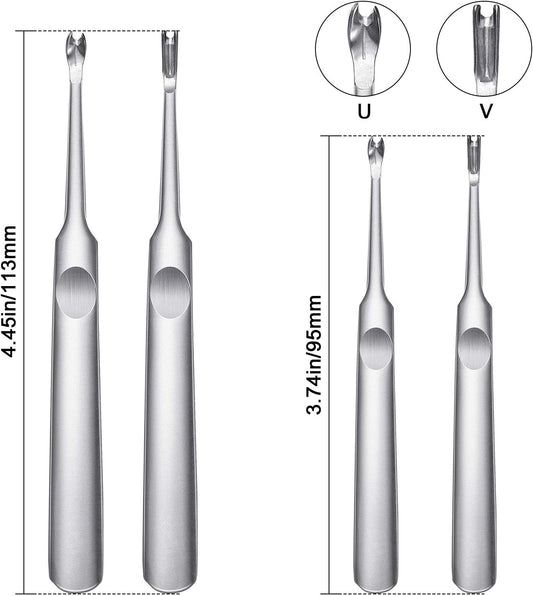 Deri Kanal Açma Bıçakları, Linörler - U ve V şekilli Linör, Deri Kenar Alıcı