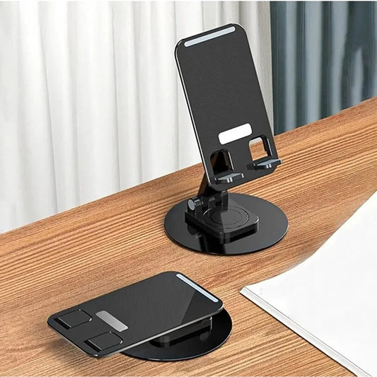 360° Ayarlanabilir Katlanır Taşınır Masaüstü Telefon Tutucu