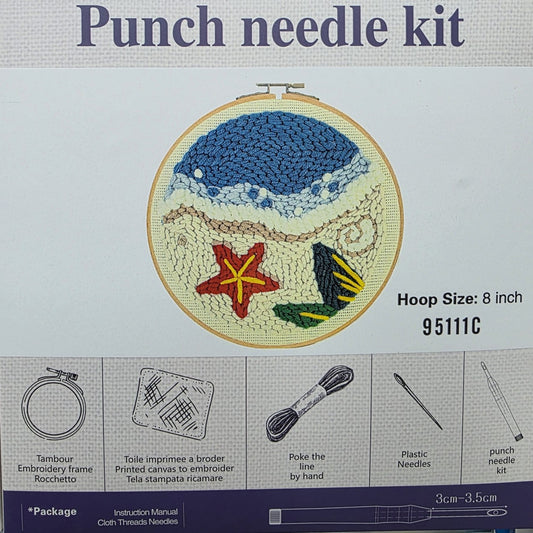 Deniz Yıldızı, 20cm Kasnaklı Panç Seti - 95111