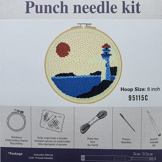 Denizfeneri, 20cm Kasnaklı Panç Seti - 95115