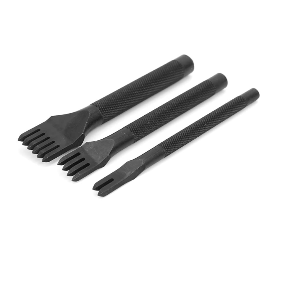 Elmas Çatal Zımba Seti (3 Parça) 3mm, 4mm veya 5mm aralıklı