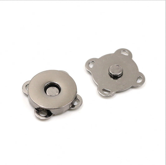 Mıknatıslı Çanta Çıtçıtı / 1 Adet - Dikmeli Çanta Mıknatısı