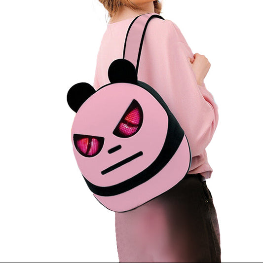 Led Işıklı Sırt Çantası