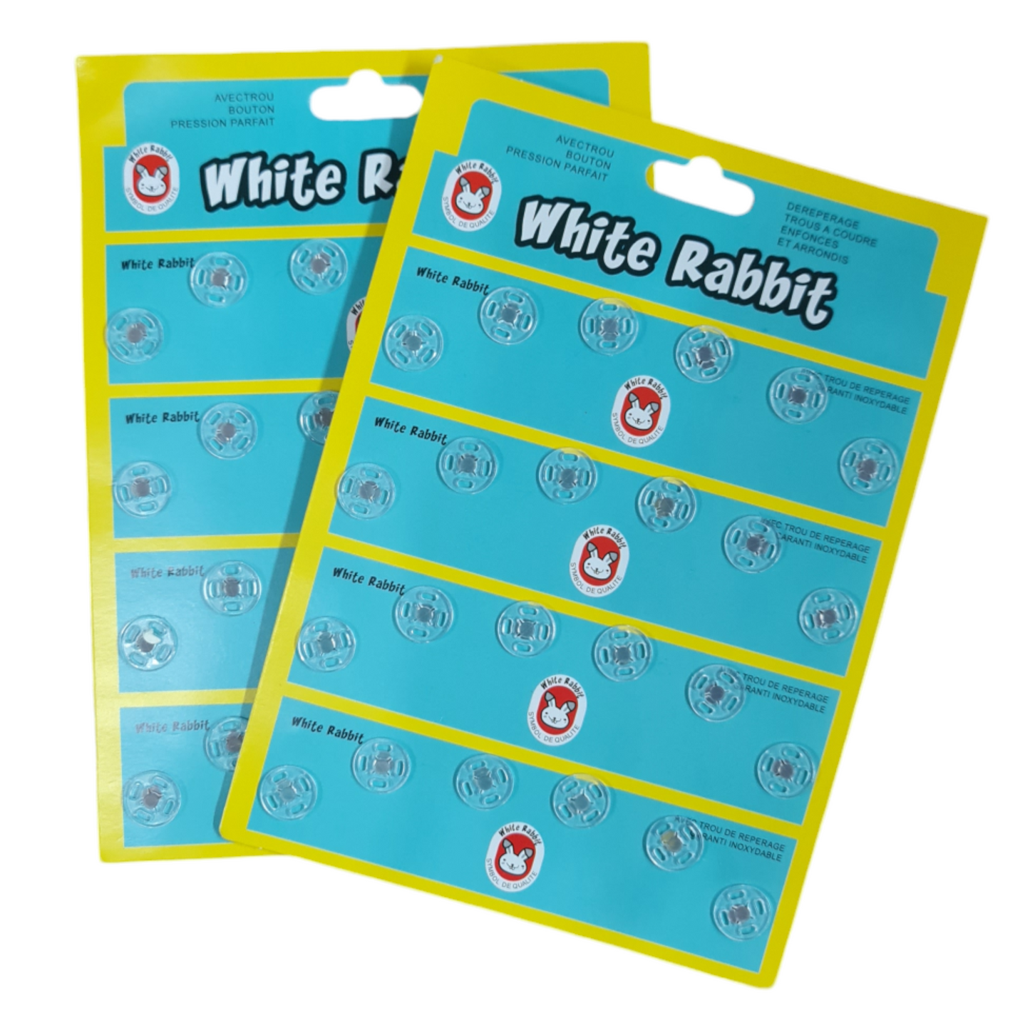 Dikmeli Plastik Çıtçıt 12mm - 24 / 48 adet Dikmeli Şeffaf Çıtçıt