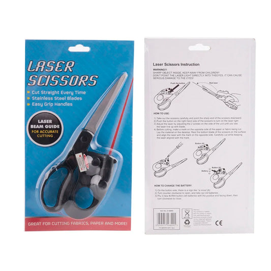 Lazer Terzi Makası - Işaretleyici Lazerli Kumaş Kesim Makası - Işıklı Makas