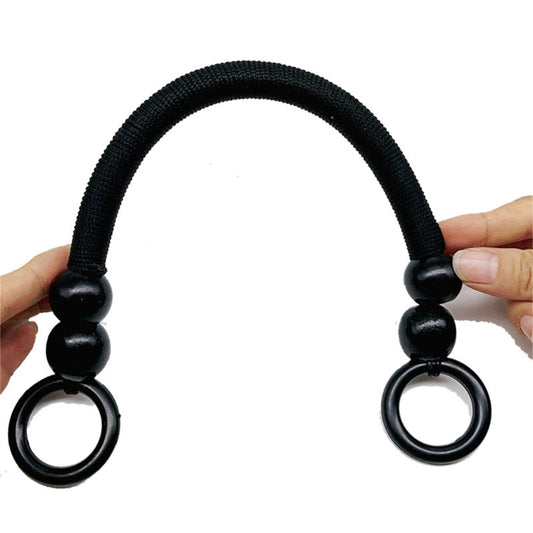 Ahşap Boncuklu Çanta Sapı (Tek adet) (44cm)