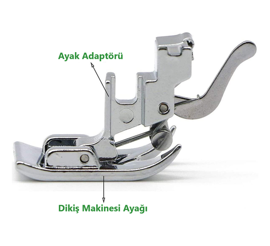 Ev Tipi Dikiş Makinesi Ayak Üst Bağlantı Parçası (AYAK TUTUCU KISA)