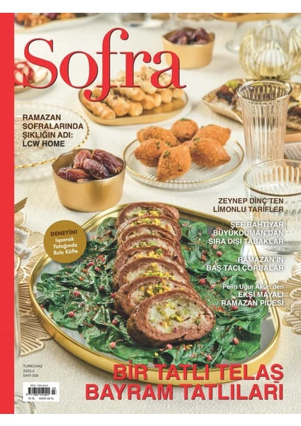 PATRONES Mayıs 2025 - 05 40 Model - 2. Dergi Sofra Dergisi Mart 2025