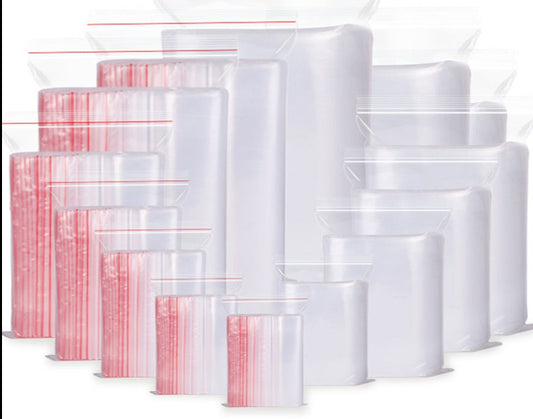 Kilitli Poşet - Naylon Torba - Kilitli Torba (100 adet veya 500 Adet)