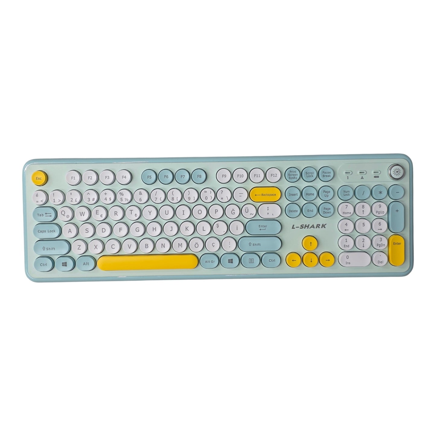 T801A Kablosuz Türkçe Q Klavye ve Mouse Seti ( 2.4GHz Kablosuz Türkçe Q)
