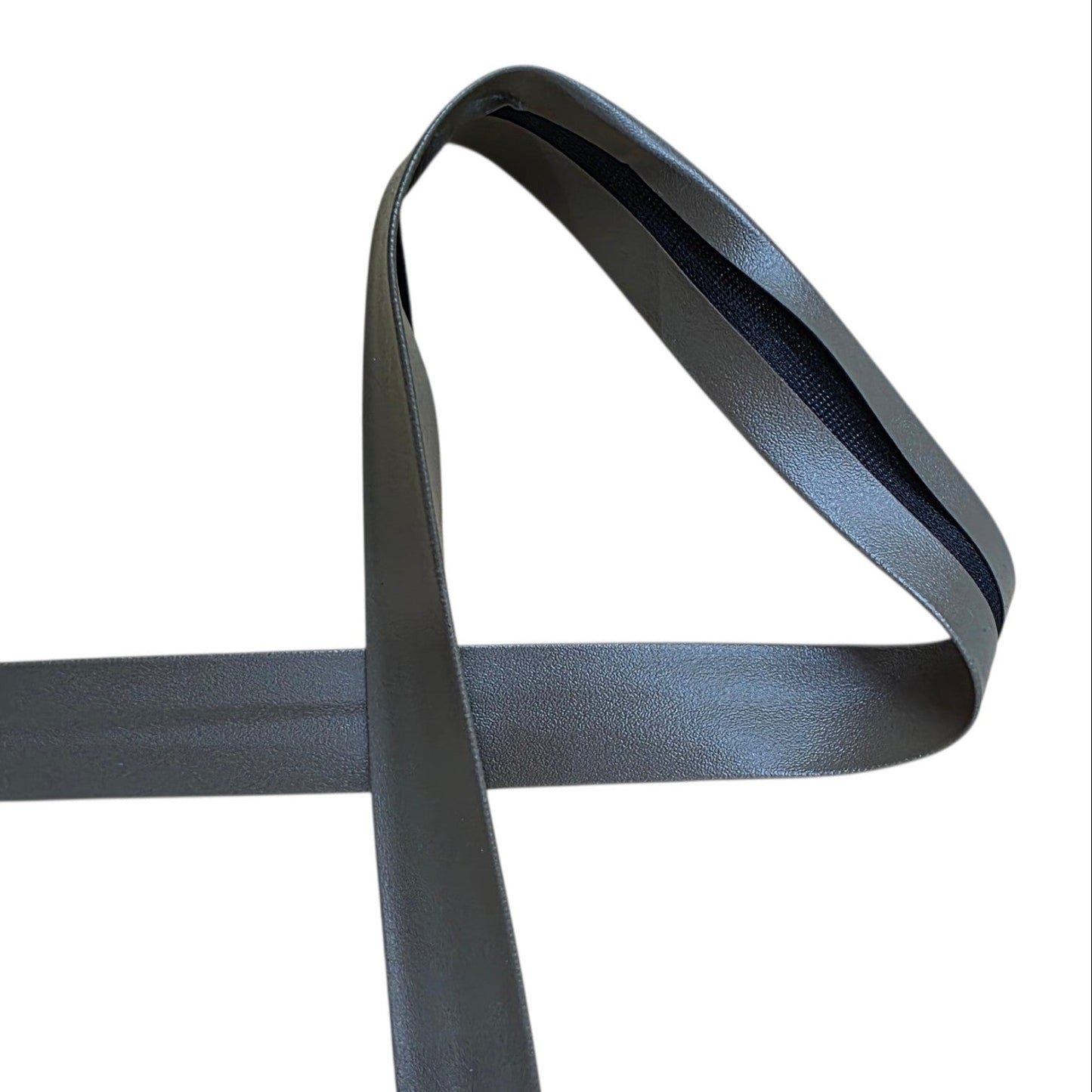 2cm Deri Biye - Katlı Deri Biye - 2cm Deri Katlı Verev Biye (10 Metre)