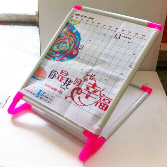 Çift Yönlü Boru Kasnak - Plastik Masa Üstü Kasnak Standı