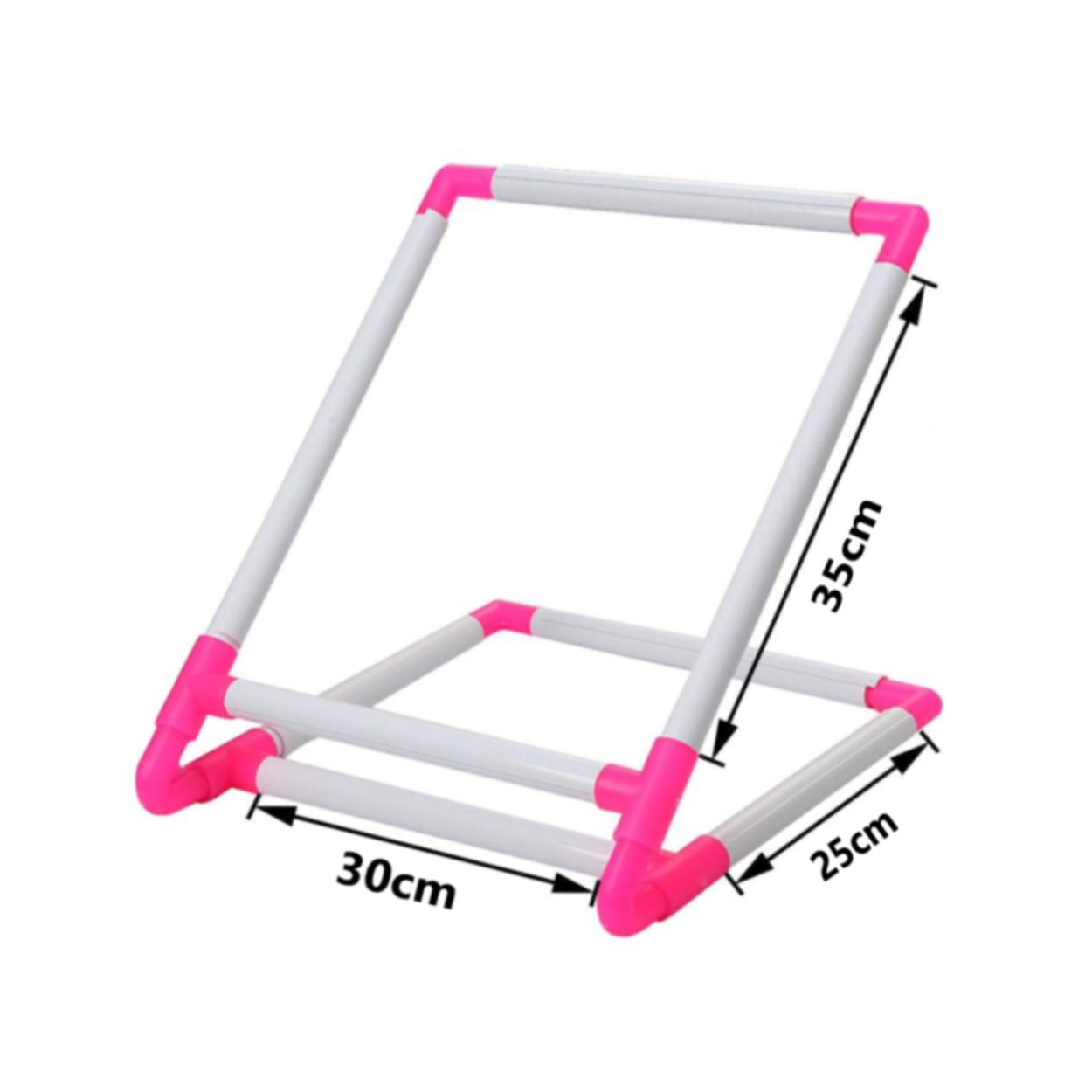 Çift Yönlü Boru Kasnak - Plastik Masa Üstü Kasnak Standı