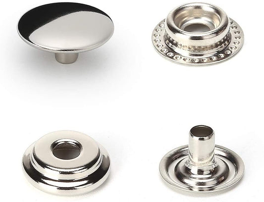 15mm 61 Çıtçıt (PASLANMAZ MALZEME). Tulumba El presine Uygun (100adet)