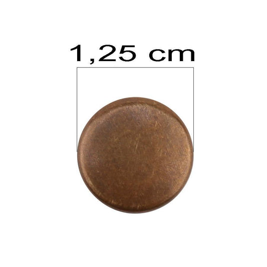 12.5mm Studs. Tulumba Suitable for hand press (100 pcs.) 12,5 mm snap fastener ( 54 snaps )