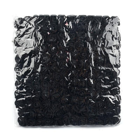 144 adet Tüllü Lateks Gül. Çeşitli Renklerde.