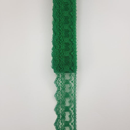 5 metre Kordoneli Dantel 3,5 cm - Çeşitli renklerde pasalı dantel