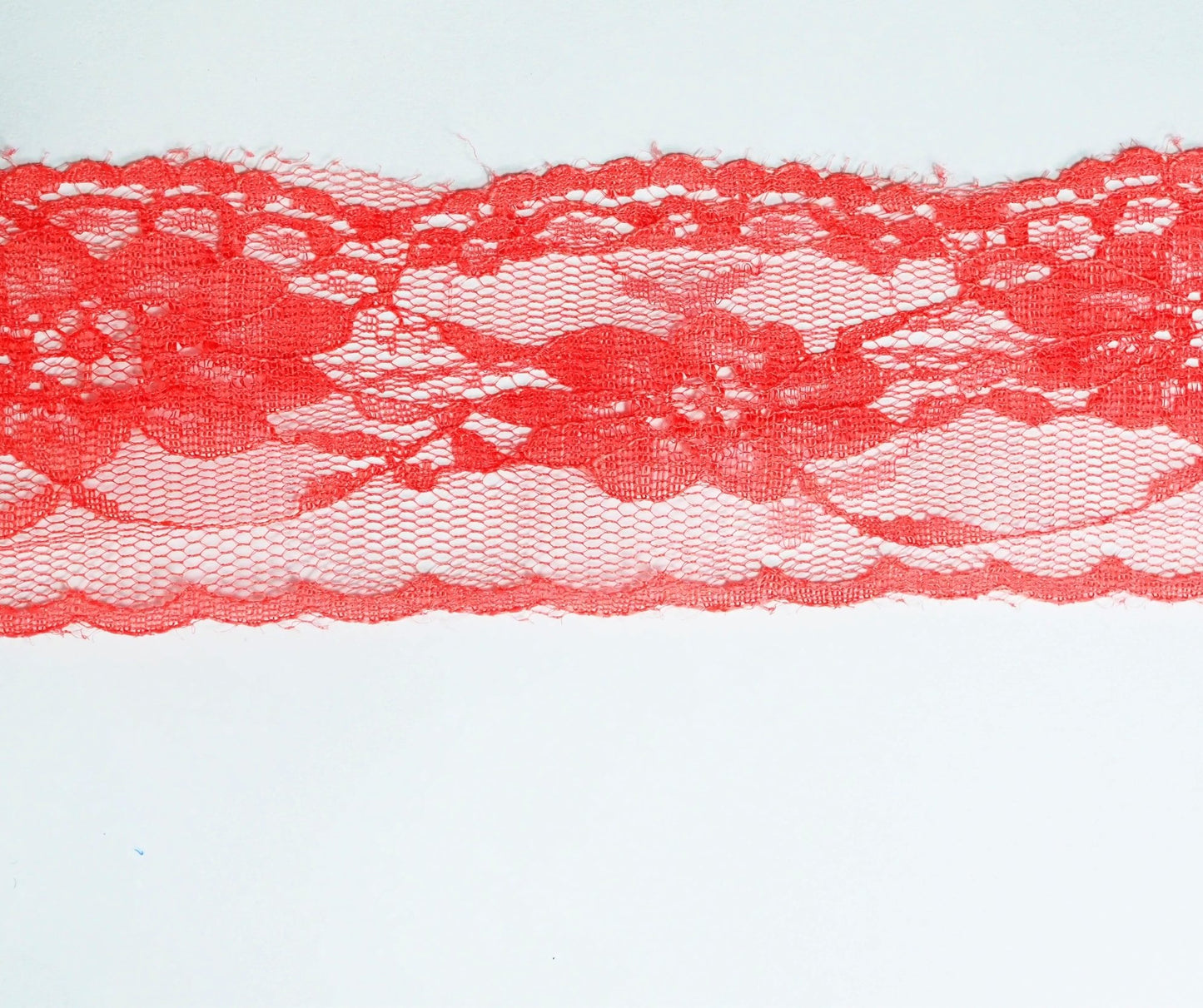 5cm eninde Nar Çiçeği Naylon Dantel 5 Metrelik Top - (730)