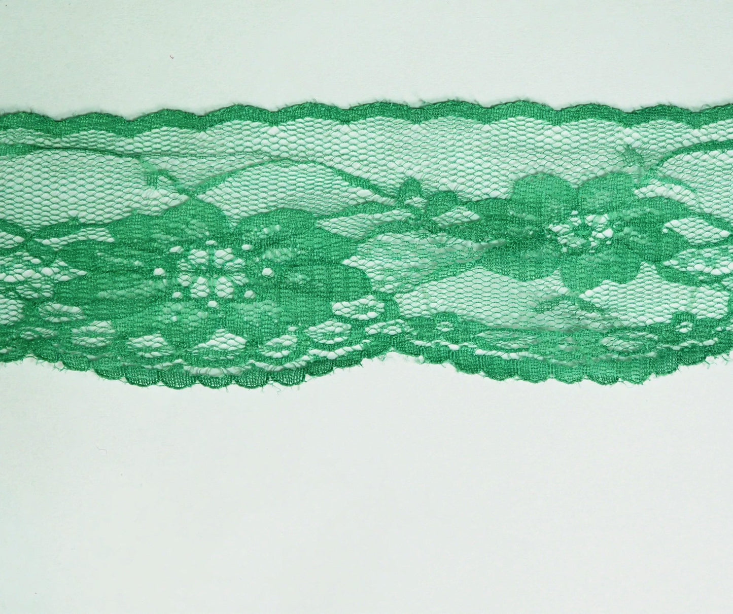 5cm eninde Yeşil Dantel 5 Metrelik Top - (730)
