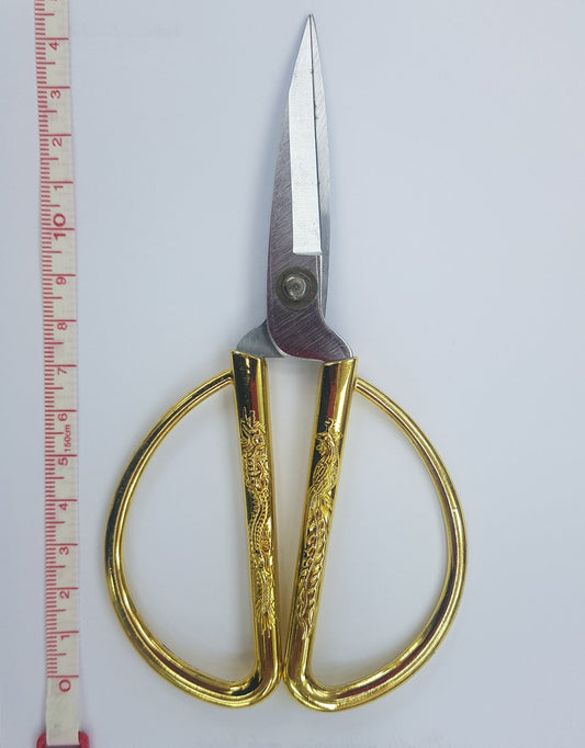 Altın ve Gümüş Renkli Nişan Düğün Tören Açılış Makası