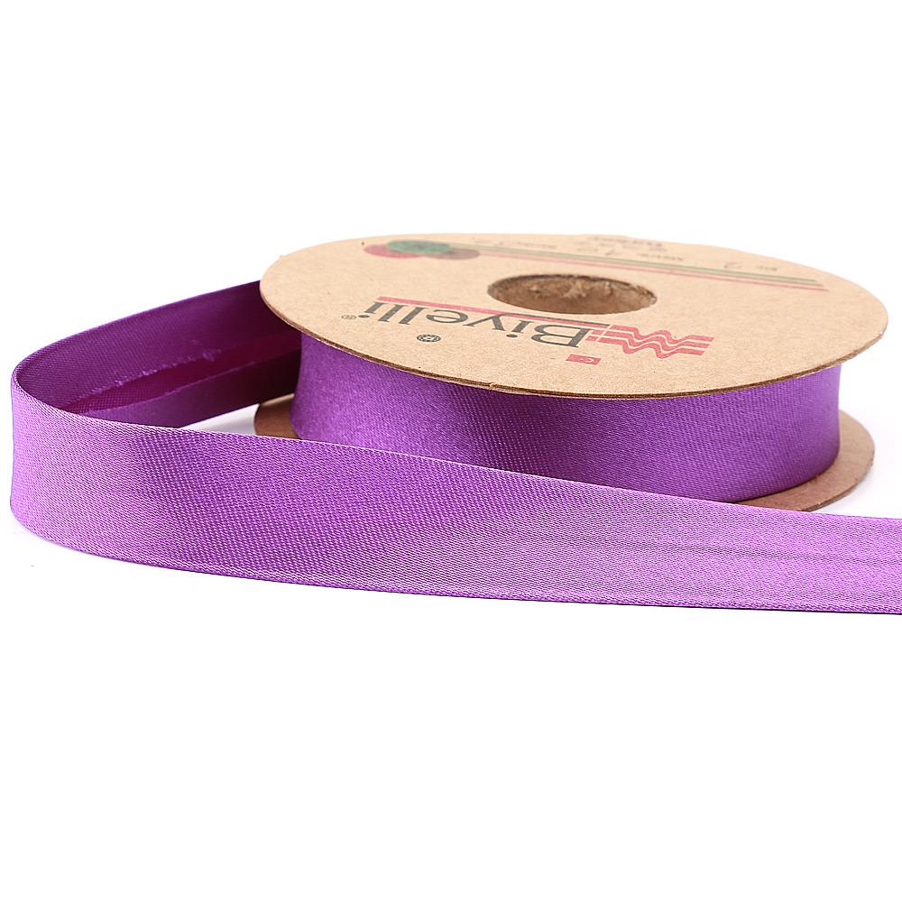 Eflatun Saten Biye 2cm eninde 25mt top (32)