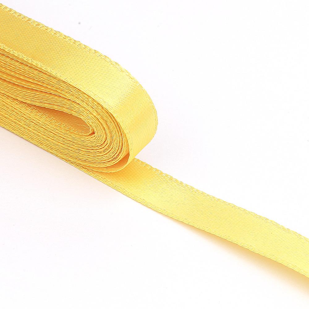 Hardal Rengi Kurdele Çift Taraflı 1cm Eninde 10mt Top