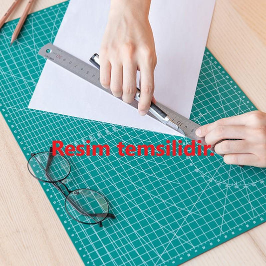A4 Boy Kesim Matı - Kesme Matı - Kesim Tablası (A5) (30cm'e 22cm eninde)