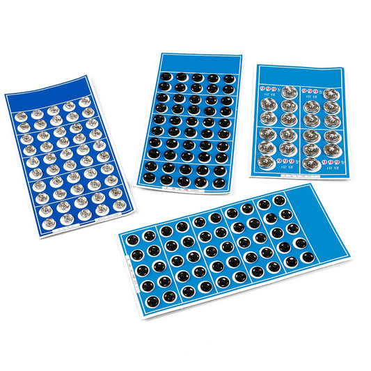 Metal Studs No:1-2-3-4 (10mm - 12mm - 14mm - 16mm)