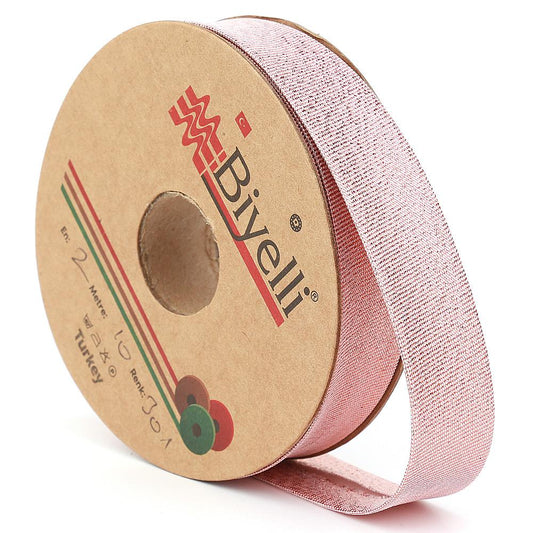 Somon Simli Kumlu Verev Biye 2cm eninde 25mt (301)