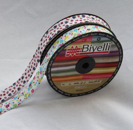 Yelken ve Çiçek Desenli Biye