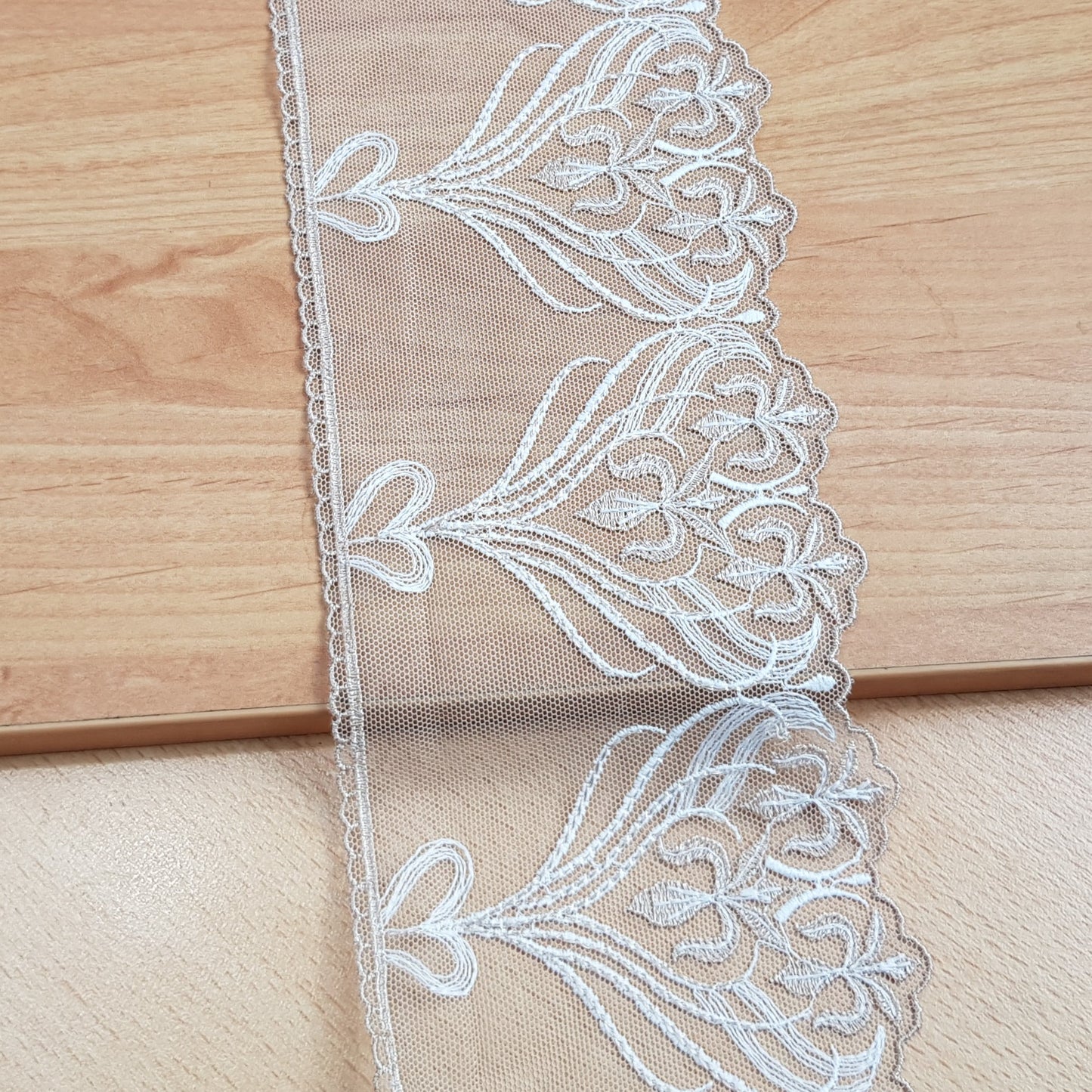 Double color scallop of tulle scallop of tulle (21102)