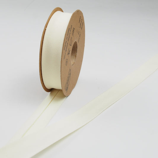 %100 Pamuk (Koton) Biye 2cm eninde 10mt top halinde - Verev Katlı Koton Biye 10mt