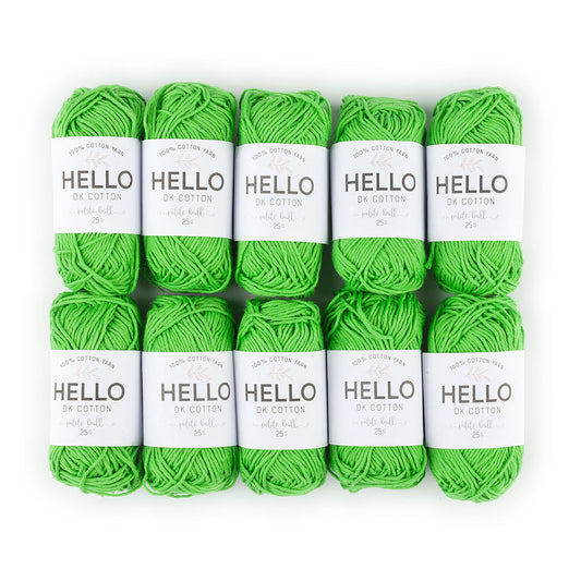 HELLO 25 gr pamuk örgü ipliği - HELLO DK Pamuk İpliği 133