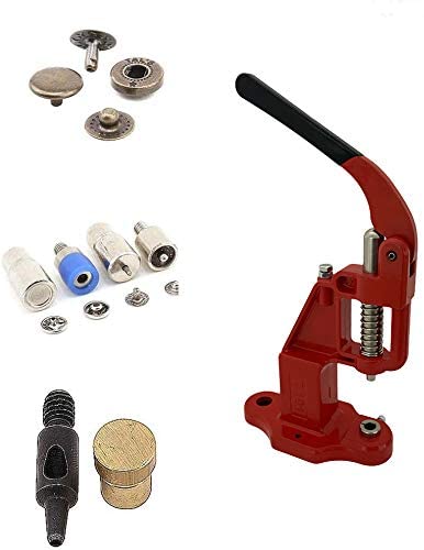 Tulumba El Presi ve 15mm Alfa Çıtçıt Seti (100 takım çıtçıtla beraber)