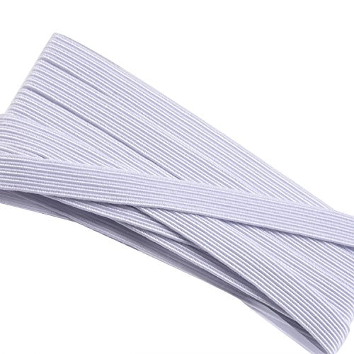 1 cm Yassı Lastik (10 metrelik toplar halinde). Siyah veya beyaz