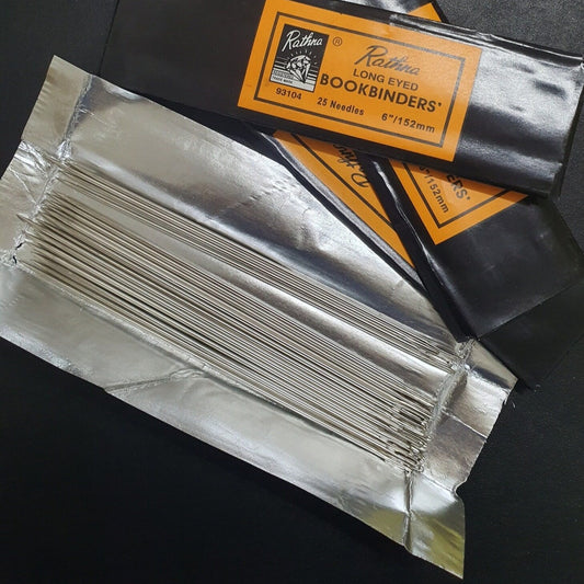 Rathna needle no 6 - 15cm Long Large Hole Needle (Bookbinder)