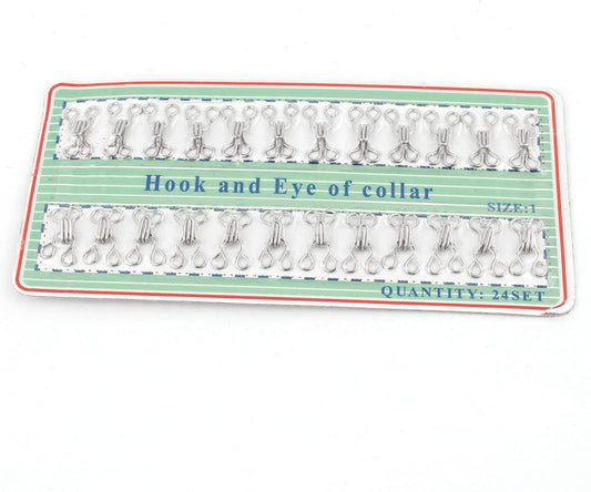 Etek Kopçaşı - Agraf. Siyah veya Nikel renkte. (24 adet)