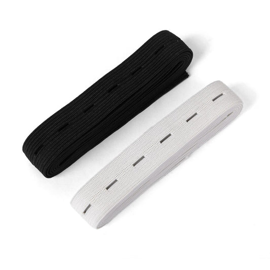 İlikli Lastik, Delikli Lastik. 2cm eninde. (5, 10 veya 25 metre top halinde)