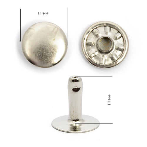 11mm Tek Rivet / Aparatsız (100 veya 1000 adet paketlerde )