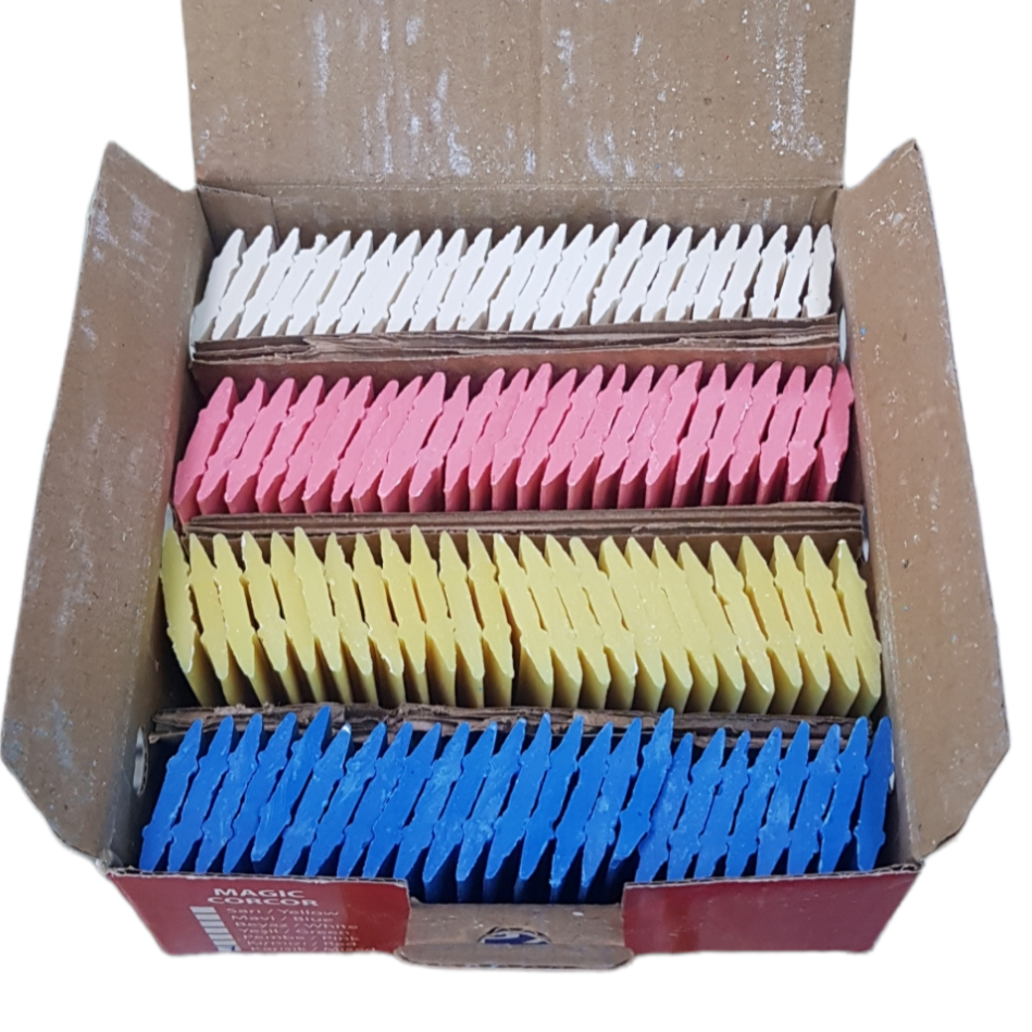 Çizgi Taşı, Çizgi Sabunu, Buhar ile Uçan Tekstil Renkli Çizgi Taşı