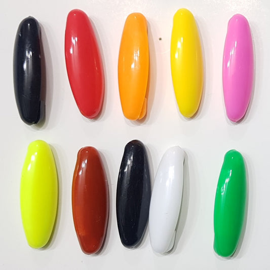 10 adet baş örtü iğne - Karışık renklerde