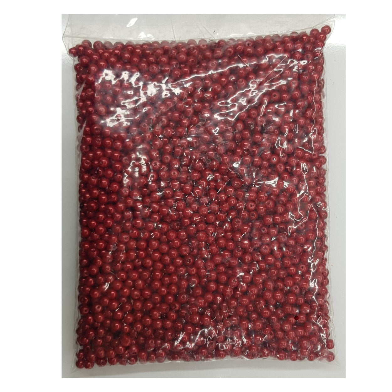 6mm Cam Boncuk, Bir Kilo Delikli Cam Boncuk 6mm. 1000 gram 6 mm Cam İnci.