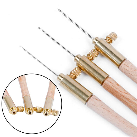 Wooden Handle Crochet Hook