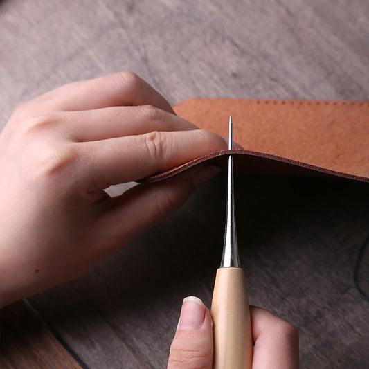 Ahşap Saplı Biz. Delik Açıcı. Delici BIZ, Delici Biz İğnesi